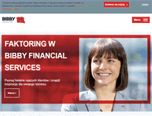 Tablet Screenshot of bibbyfinancialservices.pl