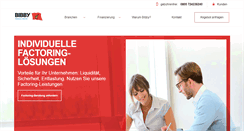 Desktop Screenshot of bibbyfinancialservices.de